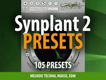 Andi Vax “Synplant 2 Melodic Techno” – 105 Presets SYNPLANT 2 PRESETS-GTA