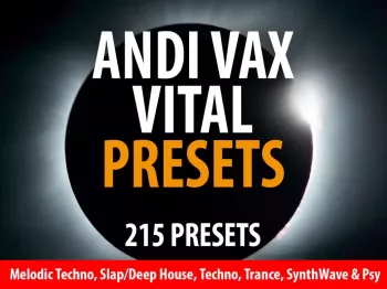 Andi Vax Andi Vax VITAL Bank – 215 Presets VITAL PRESETS-GTA