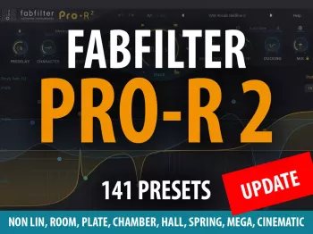 Andi Vax FabFilter PRO-R 2 – 141 Presets FABFILTER PRO-R 2 PRESETS-GTA